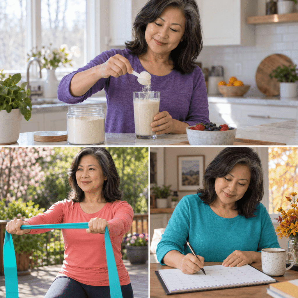 Menopause Bone Loss Support Through Strength And Balance Exercise