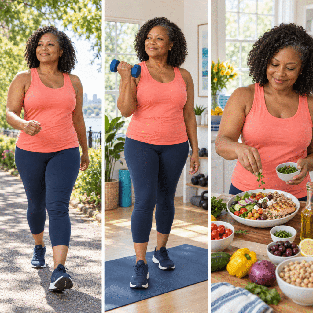 Diverse Women Following Healthy Habits For Better Arterial Health
