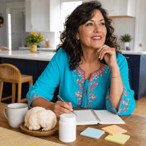 Read more about the article Can Lion’s Mane Mushroom Help Repair Menopause Nerve Inflammation?