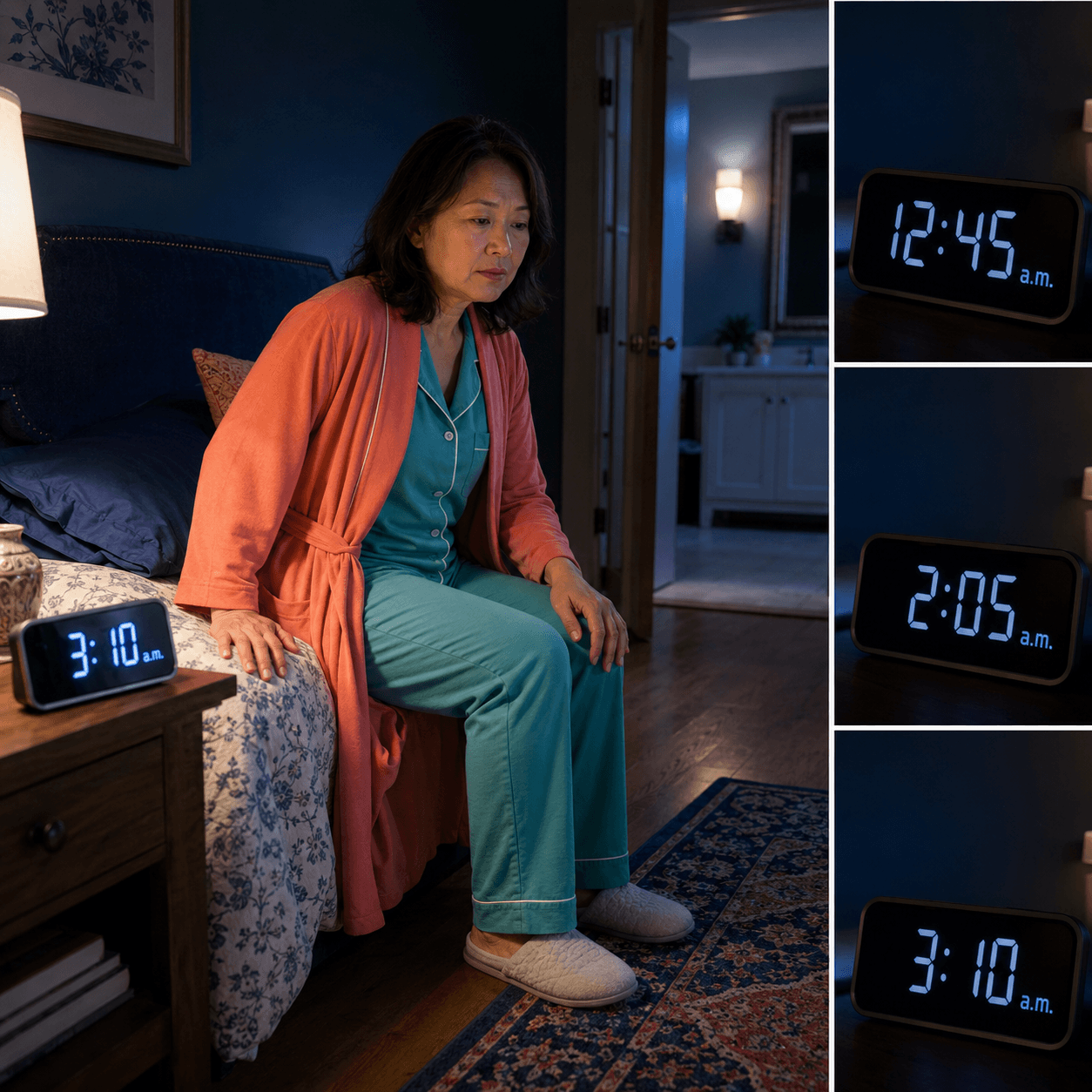 Read more about the article Why Do I Have To Pee 3 Times A Night (Nocturia) And Is It A Menopause Symptom?