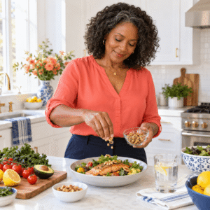 Read more about the article Can Omega-3 Fatty Acids Reduce Menopause Inflammation And Heart Risk?