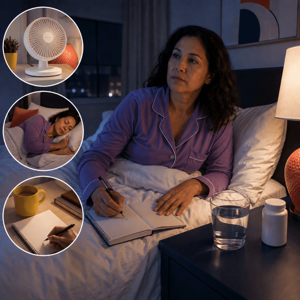 Menopausal Woman Awake During The Night

