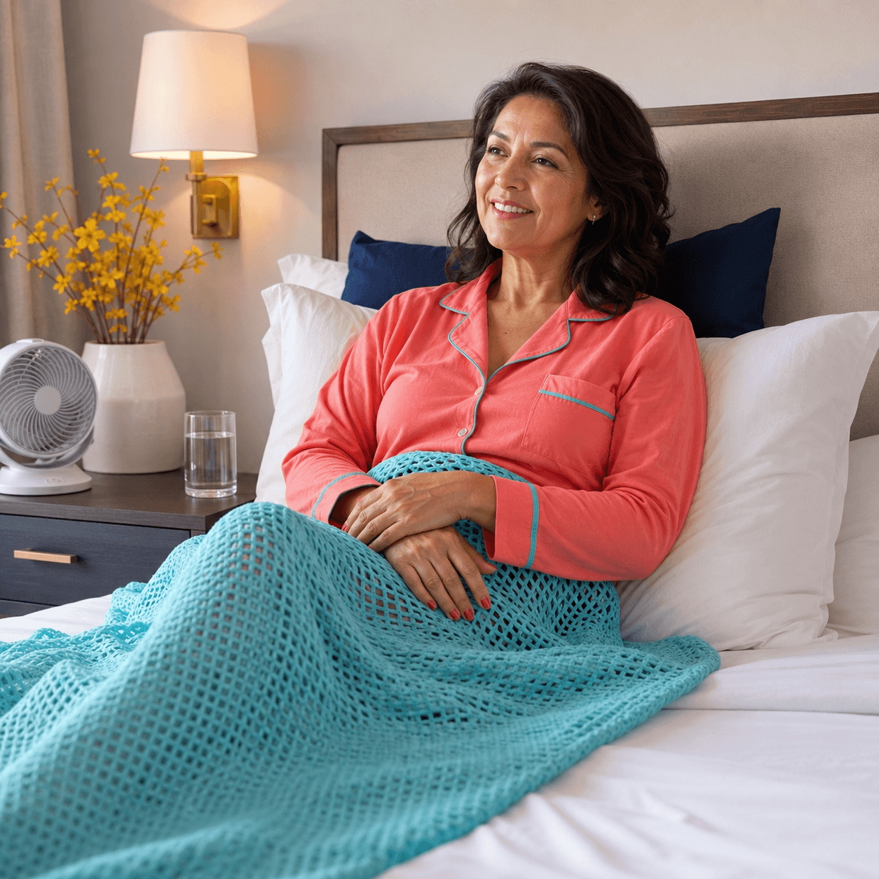 Read more about the article Does Weighted Blanket Therapy Really Lower Menopause Anxiety At Night?