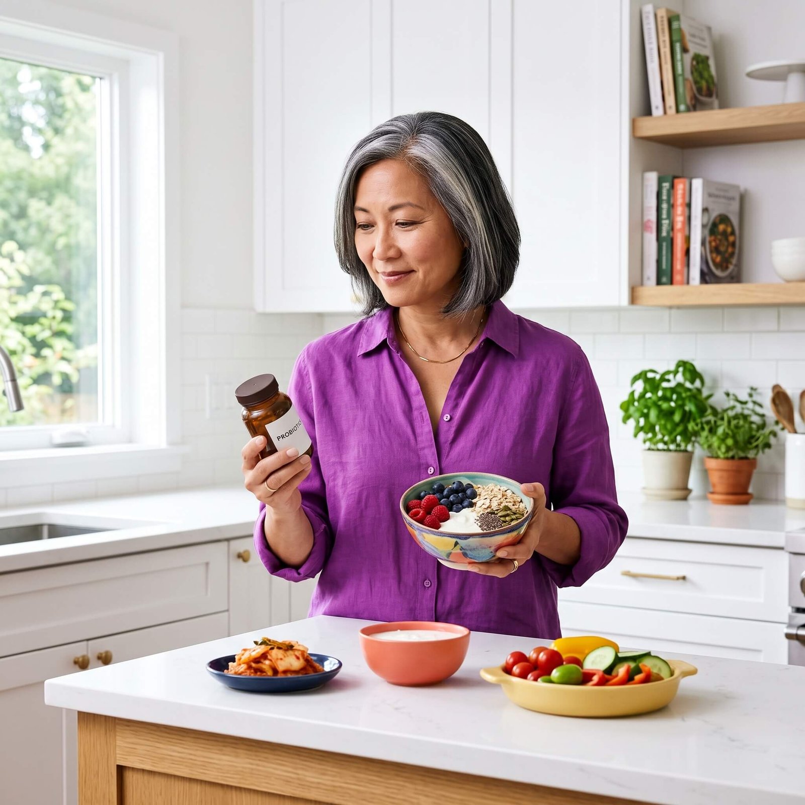 Read more about the article What Are The Best Probiotic Strains For Menopause Weight and Gut Health?