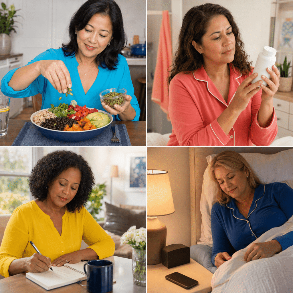 Diverse midlife women following a four-week magnesium and sleep tracking protocol
