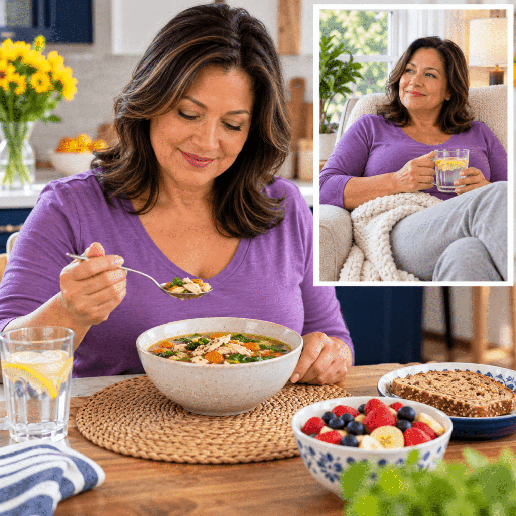 Balanced Foods Supporting Comfort And Less Bloating After Hysterectomy
