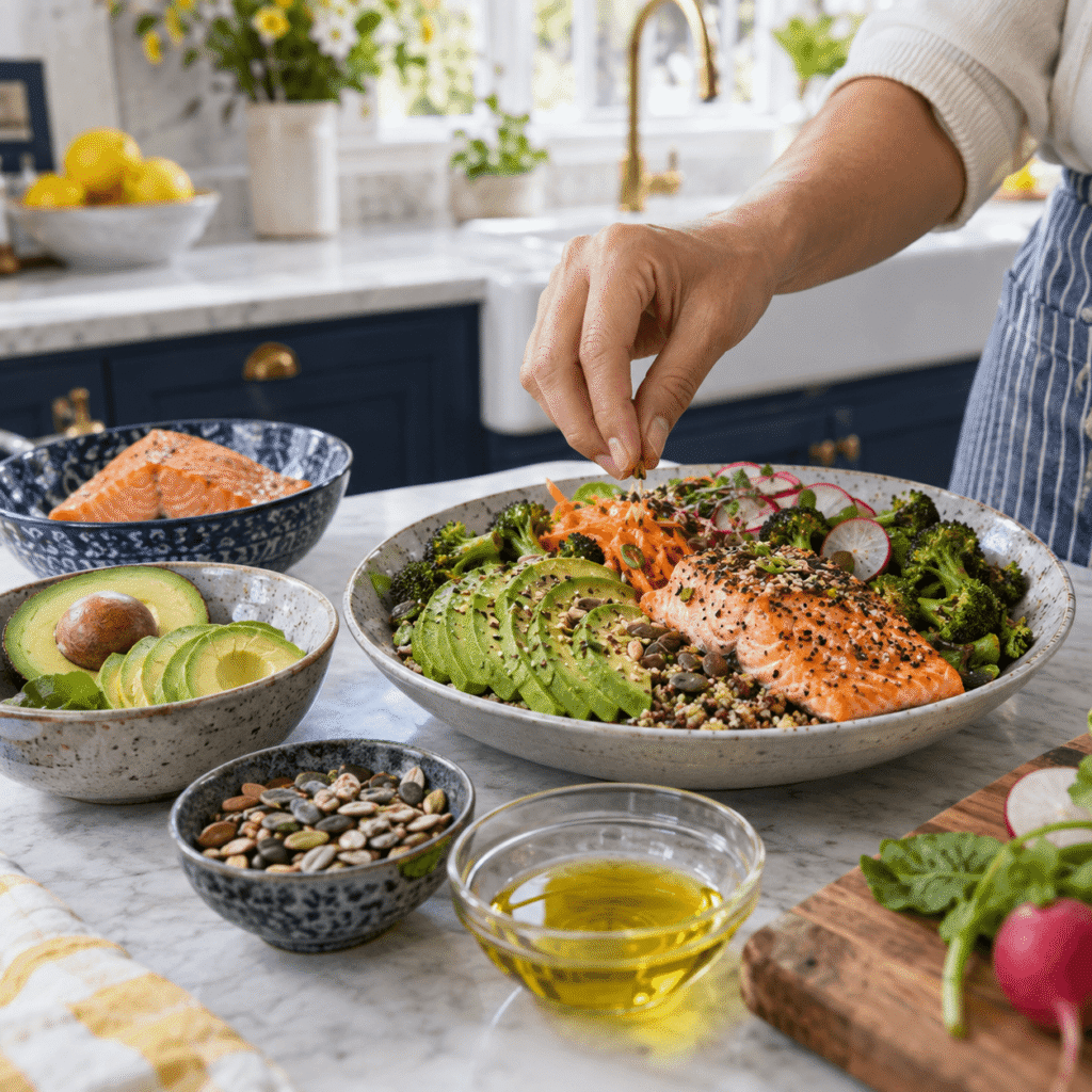 Healthy Fats Supporting Hormonal Balance After Hysterectomy
