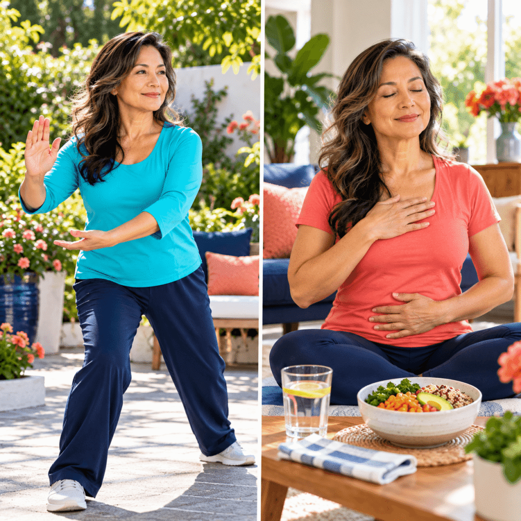 Midlife Women Using TCM And Ayurvedic Lifestyle Practices During Menopause